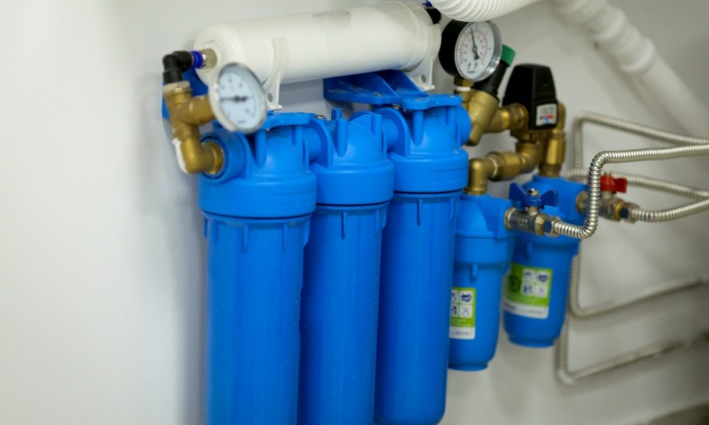 commercial water softener installation in Katy, TX